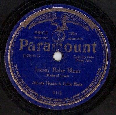 Album cover art for "Jazzin’ Baby Blues (Take 4)" by Alberta Hunter