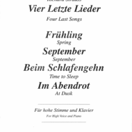 Im Abendrot by Richard Strauss