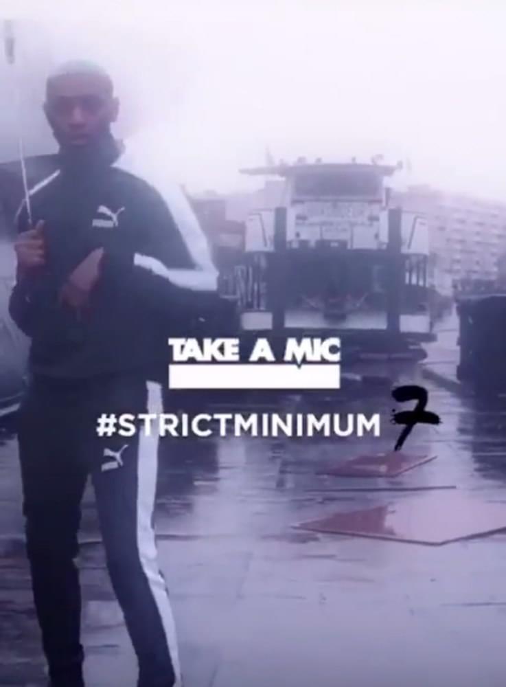 Album cover art for "Strict Minimum 7" by Take A Mic