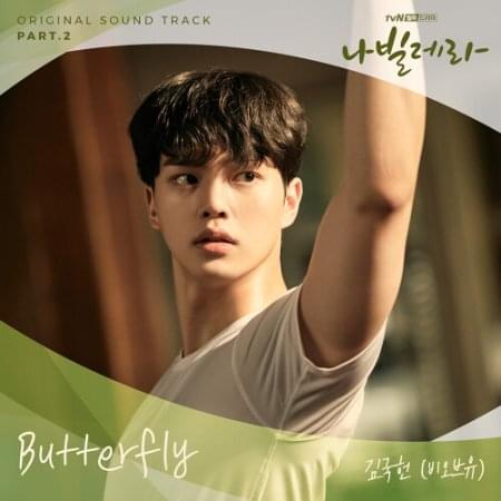 Album cover art for "Butterfly" by Kim Kook Heon (김국헌)