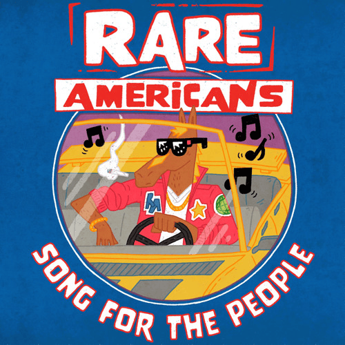 Album cover art for "Song For The People" by Rare Americans