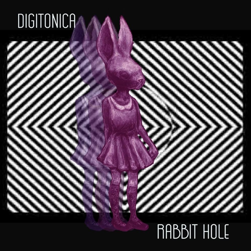 Album cover art for "Rabbit Hole" by DIGITONICA