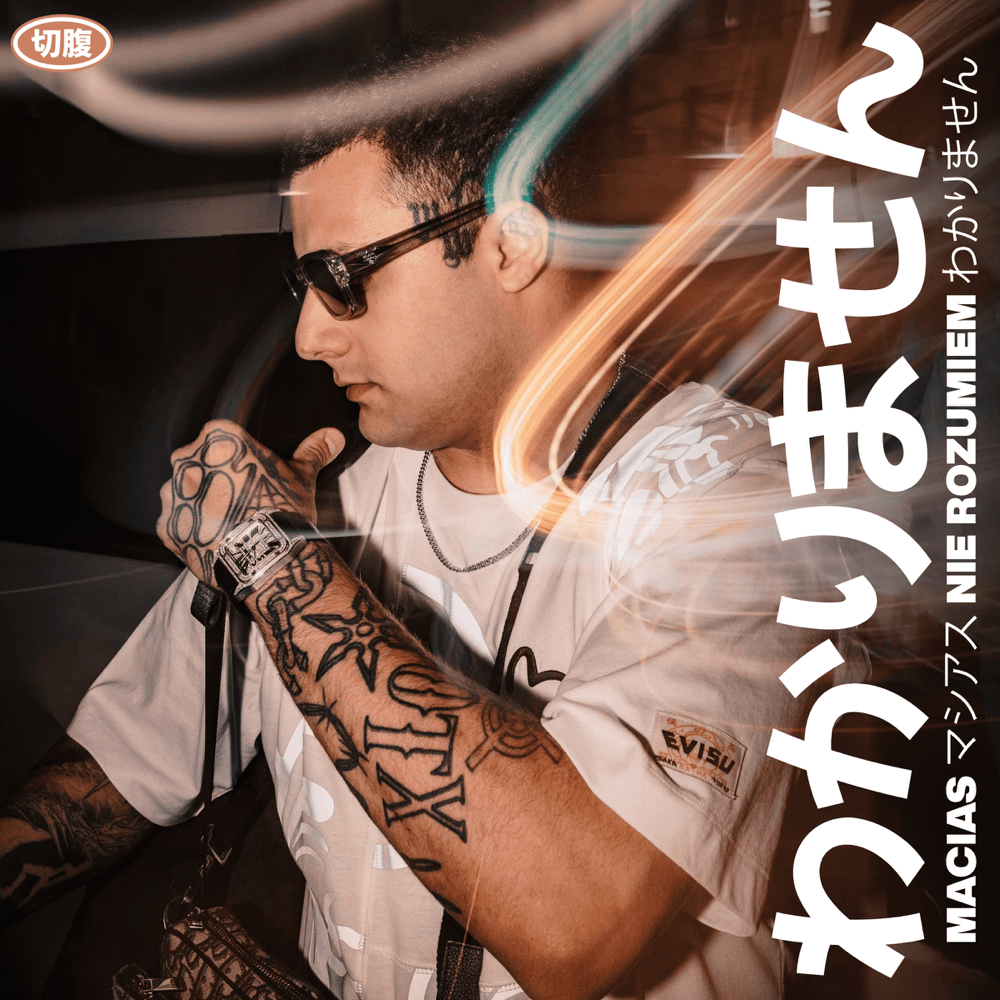 Album cover art for "NIE ROZUMIEM" by Macias