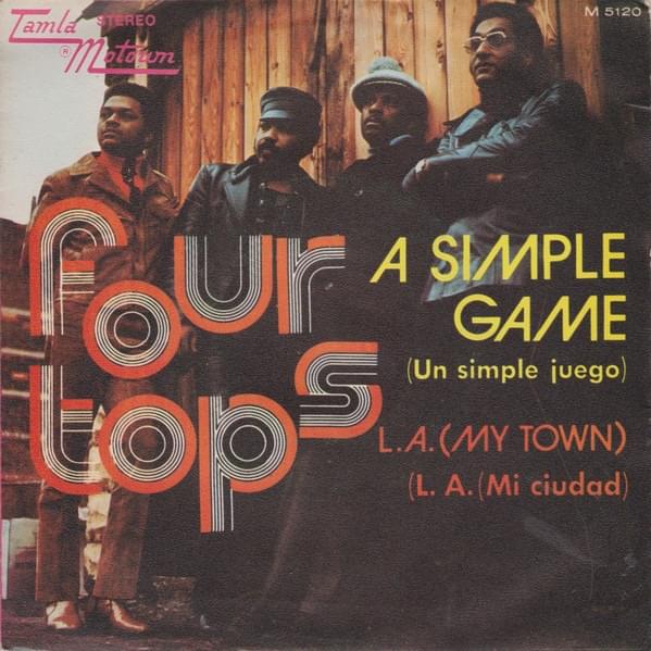 Album cover art for "A Simple Game" by The Four Tops