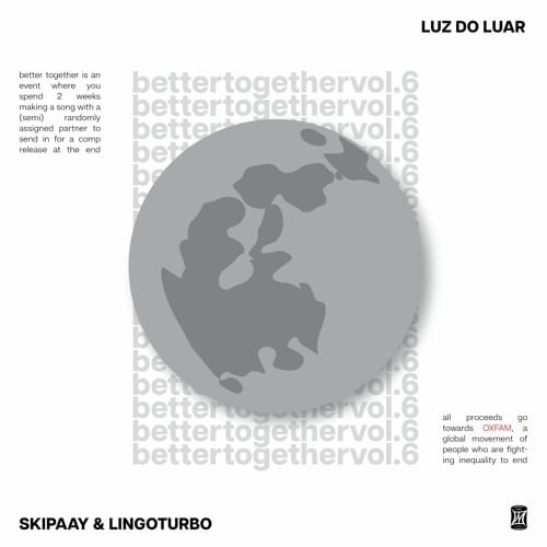 Album cover art for "Luz Do Luar" by Skipaay