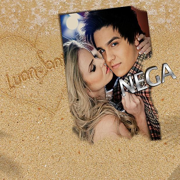 Album cover art for "Nêga" by Luan Santana