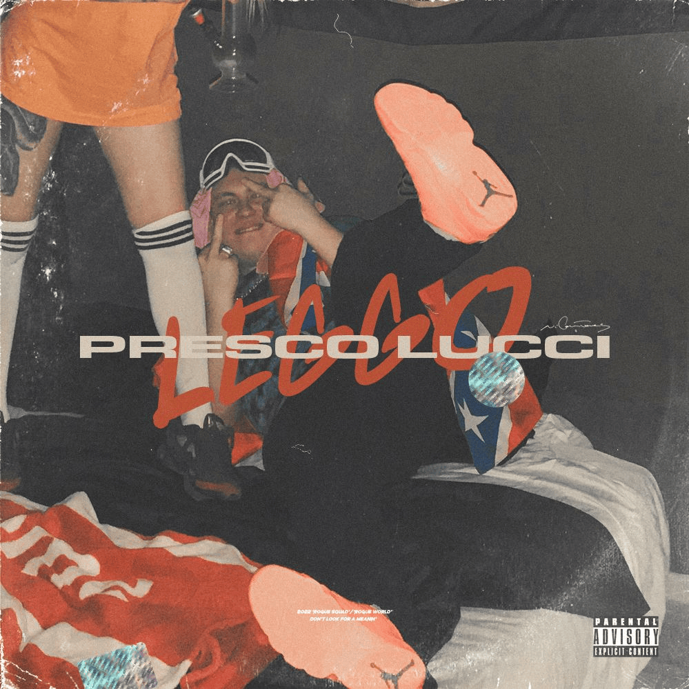 Album cover art for "LEGGO" by PRESCO LUCCI