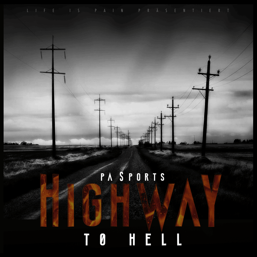 Album cover art for "Highway to Hell" by PA Sports