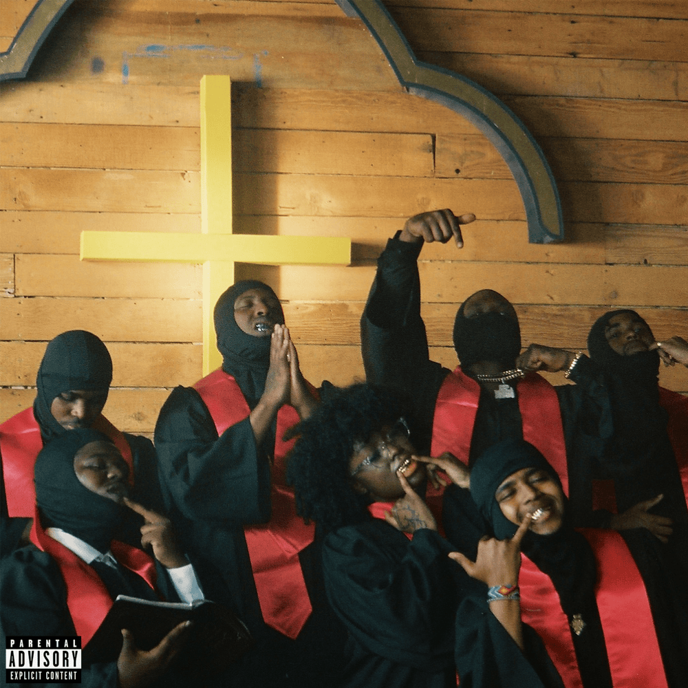 Album cover art for "Blasphemy" by 2K Sports