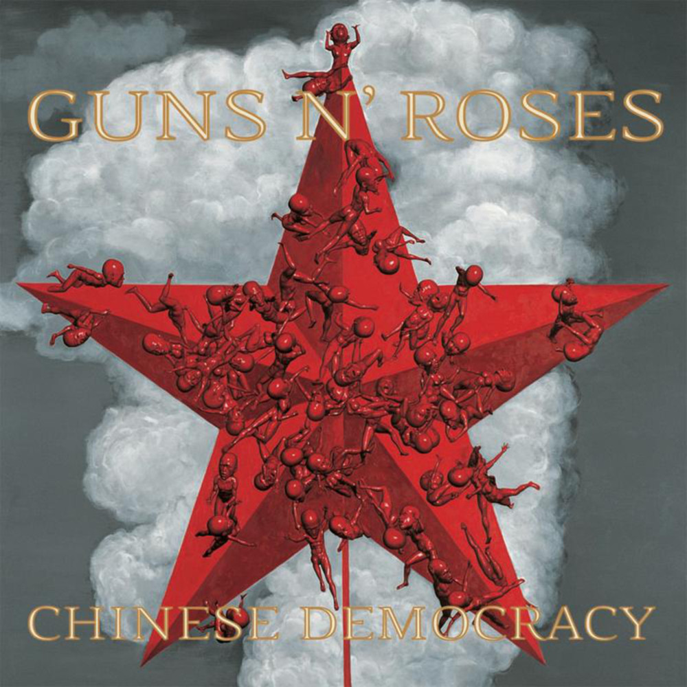 Album cover art for "Chinese Democracy" by Guns N’ Roses
