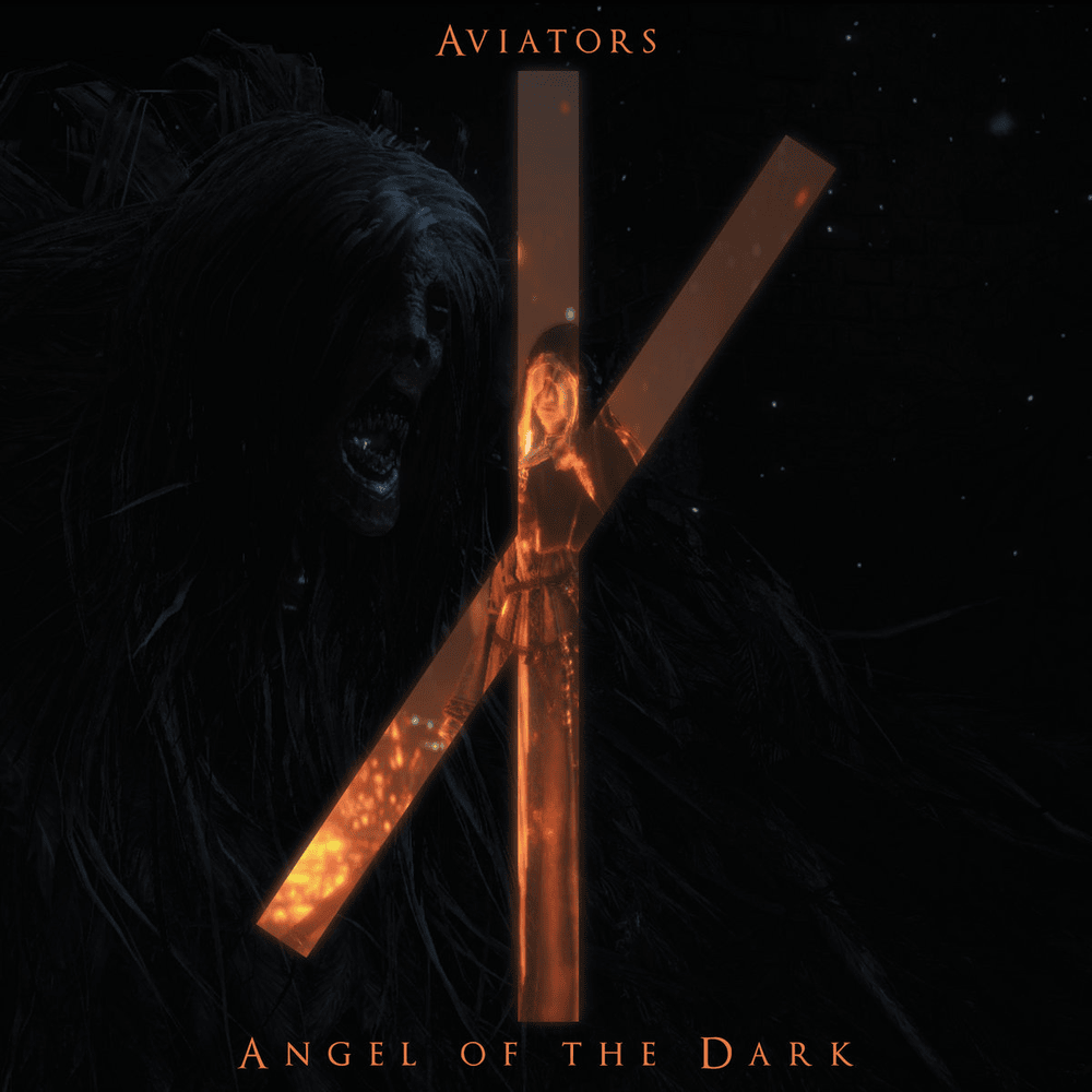 Album cover art for "Angel of the Dark" by Aviators