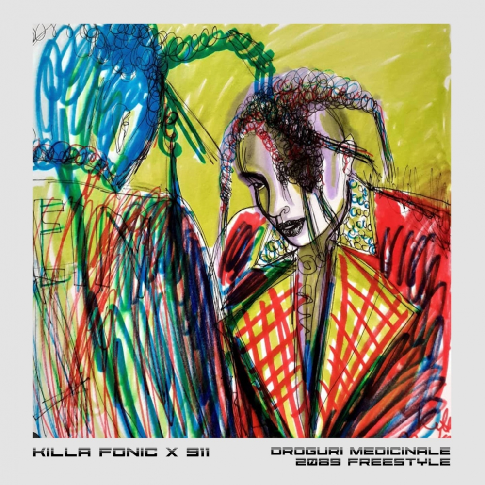 Album cover art for "Droguri medicinale / 2089 Freestyle" by Killa Fonic