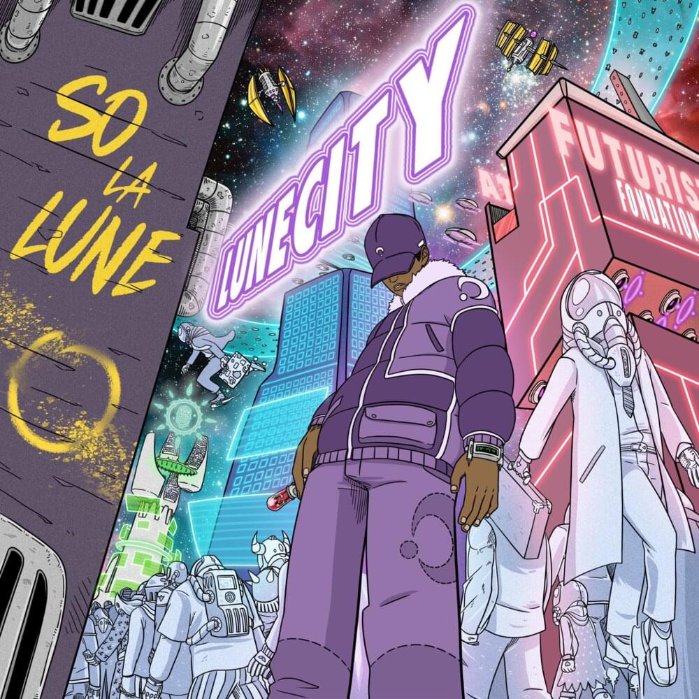 Album cover art for "Lune City" by So La Lune