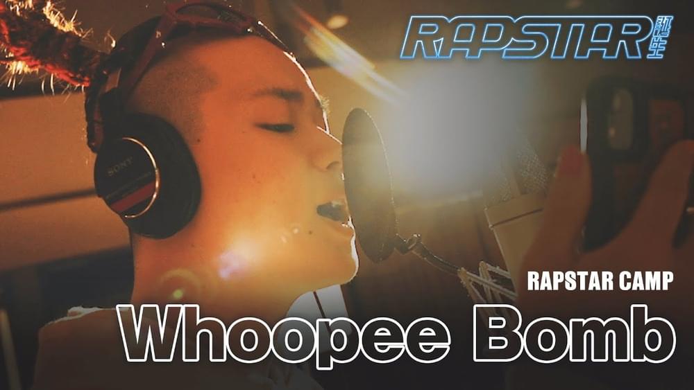 Album cover art for "RAPSTAR CAMP" by Whoopee Bomb