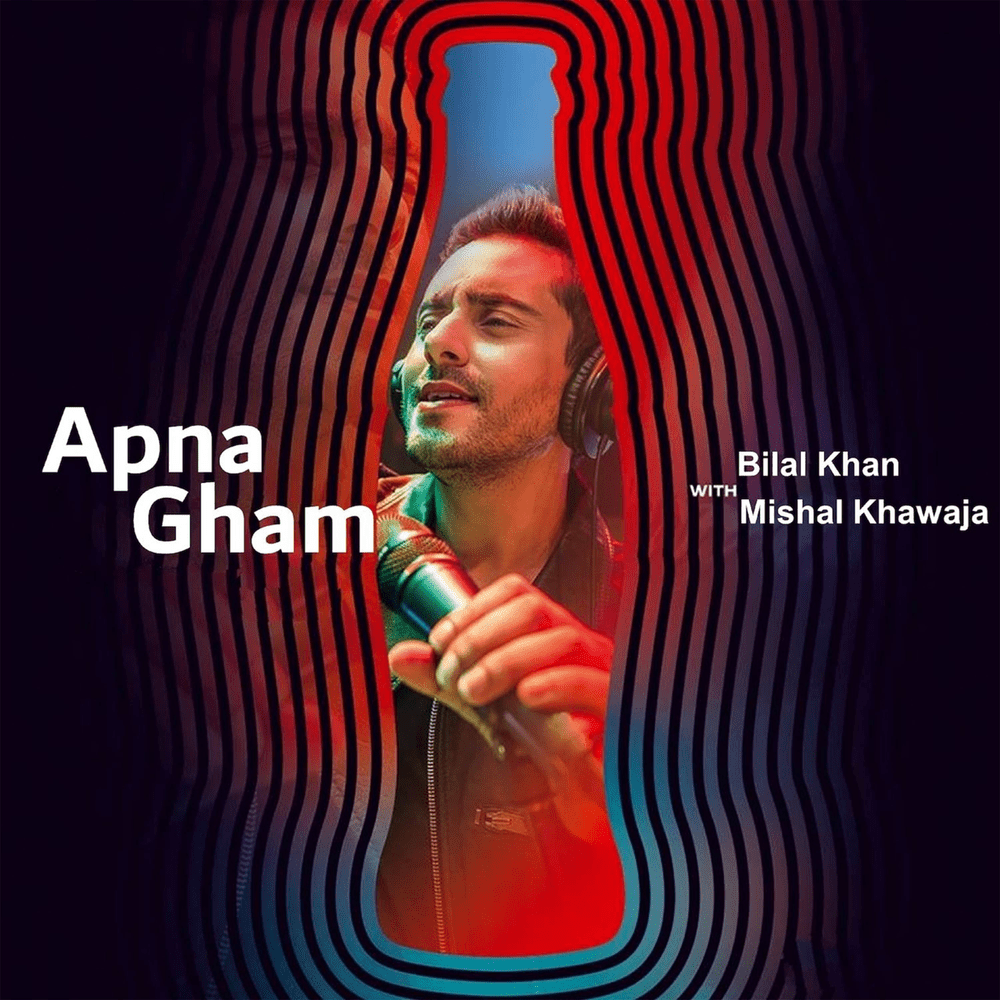 Album cover art for "Apna Gham" by Bilal Khan