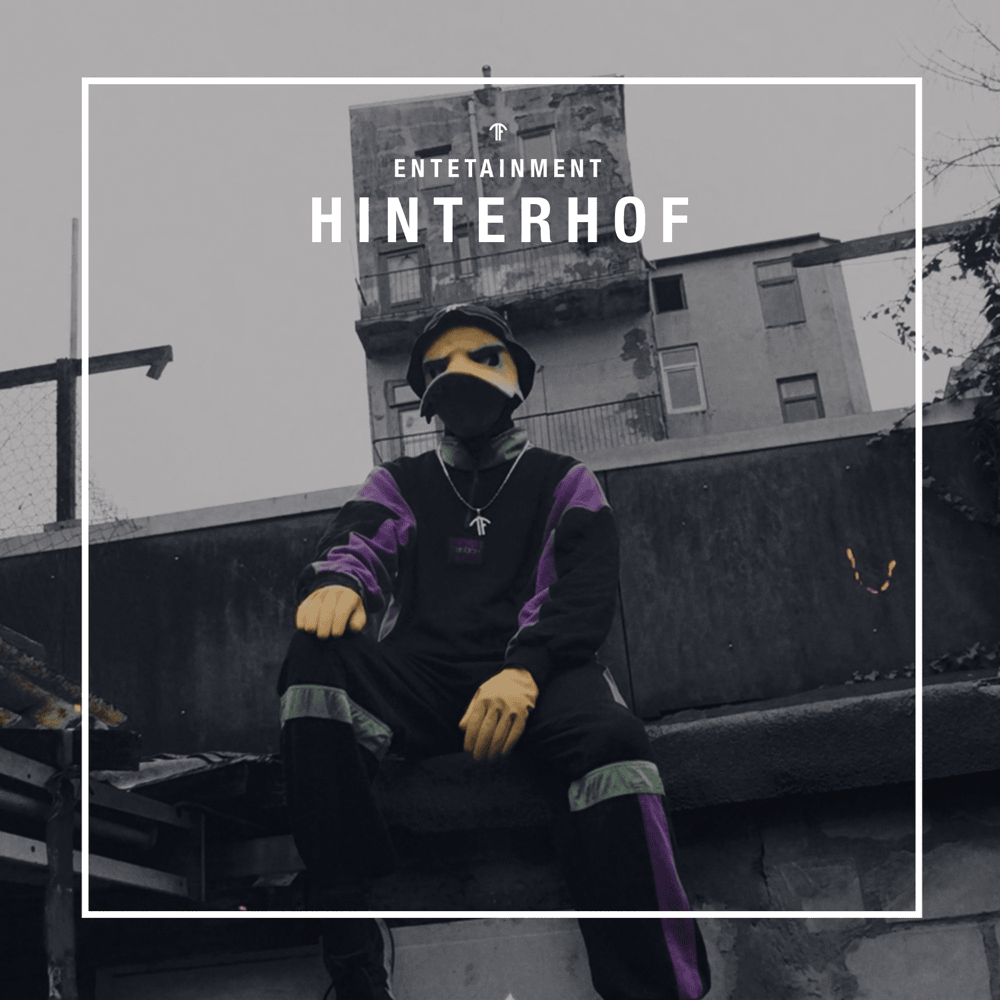 Album cover art for "HINTERHOF" by EnteTainment