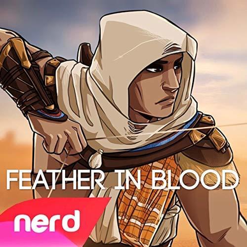 Album cover art for "Feather in Blood" by NerdOut