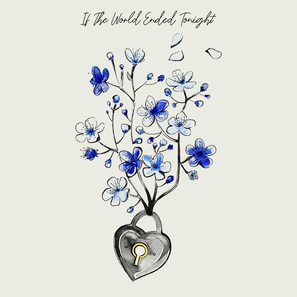 Album cover art for "If The World Ended Tonight" by Emmit Fenn
