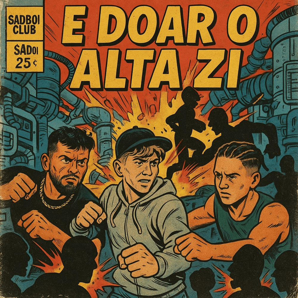 Album cover art for "E DOAR O ALTĂ ZI" by Cercel