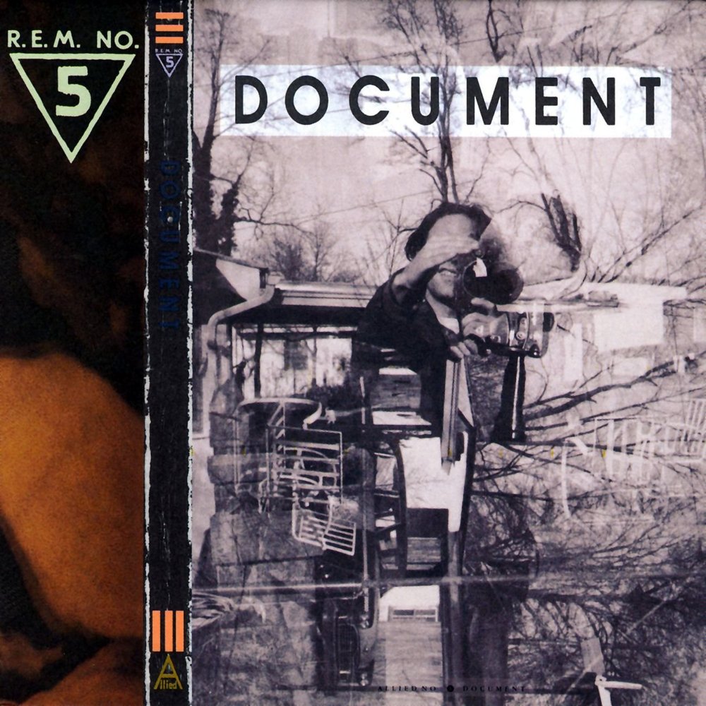Album cover art for "Welcome to the Occupation" by R.E.M.