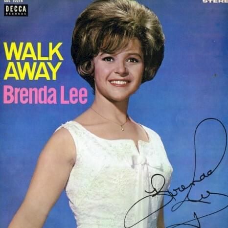 Album cover art for "Walk Away" by Brenda Lee