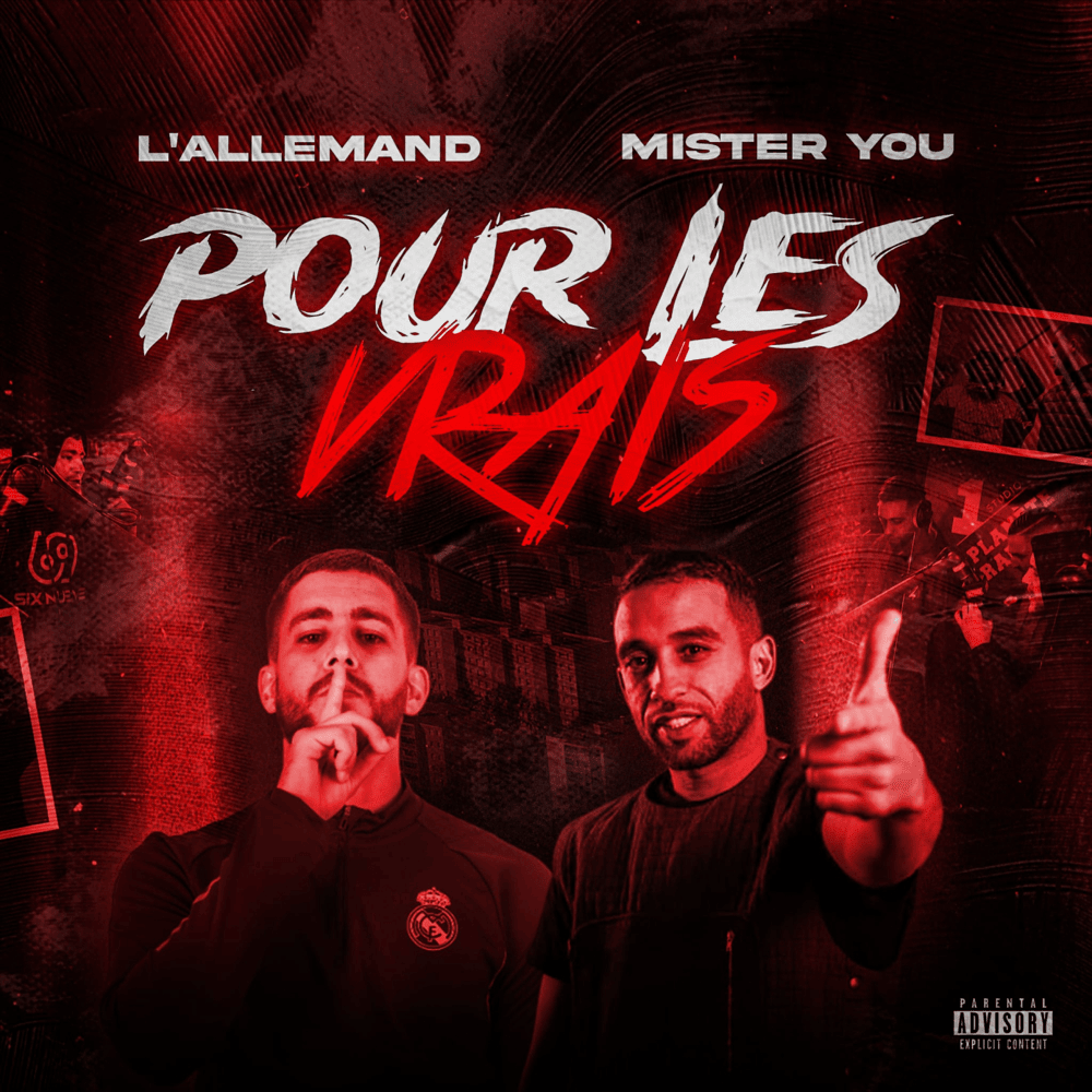 Album cover art for "POUR LES VRAIS" by L’Allemand & Mister You