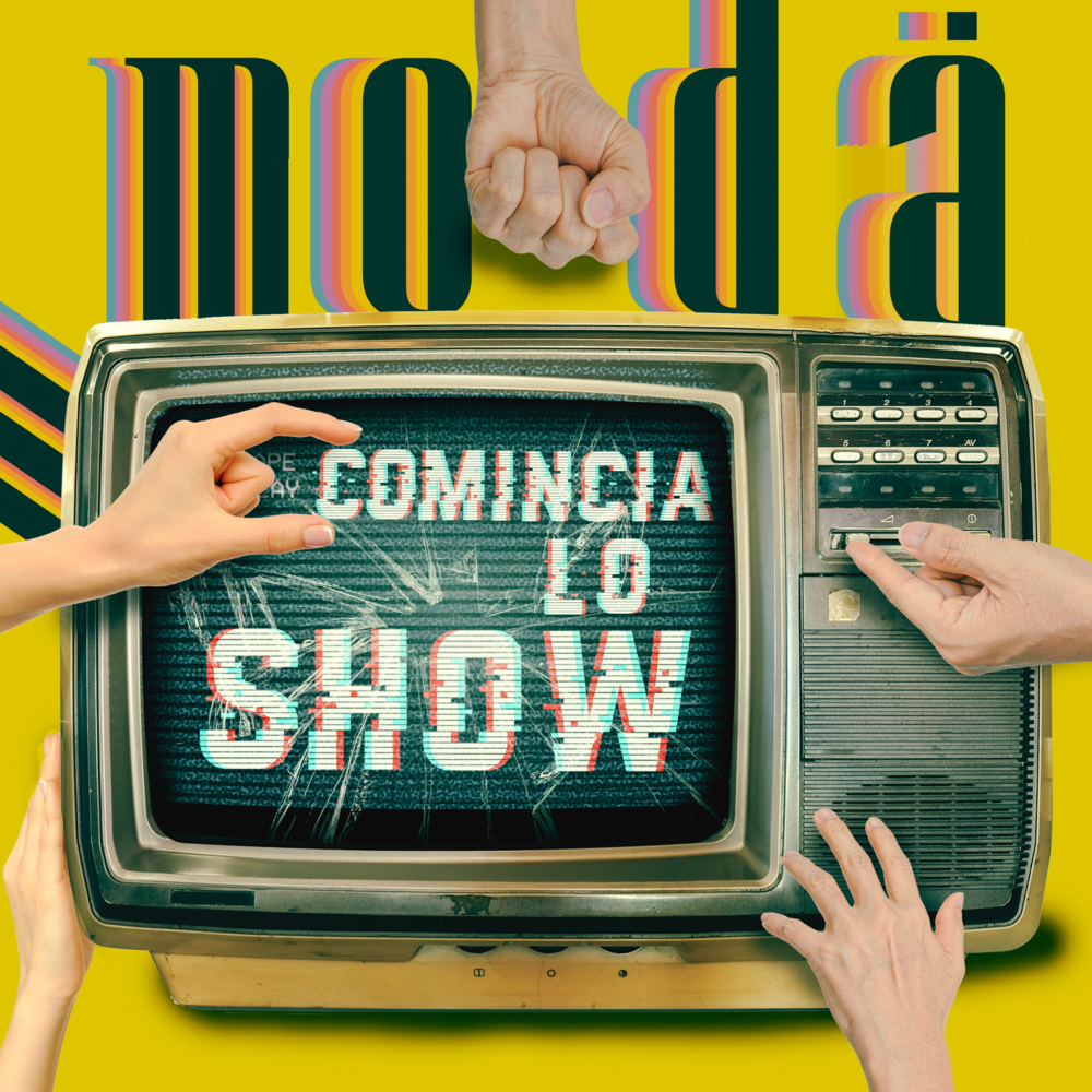 Album cover art for "Comincia lo show" by Modà