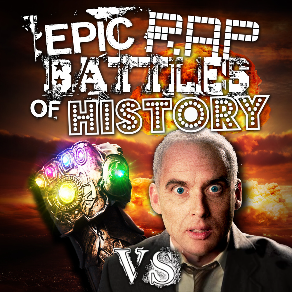 Album cover art for "Thanos vs. J. Robert Oppenheimer" by Epic Rap Battles of History & EpicLLOYD & Nice Peter