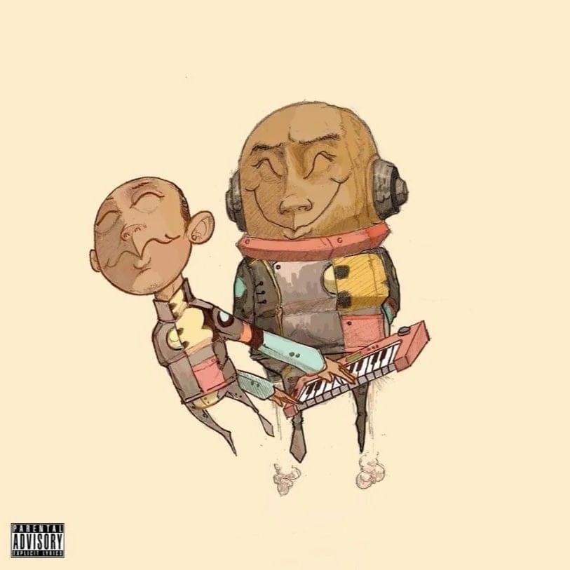 Album cover art for "Lunchbox [V1]" by The Jet Age of Tomorrow & Jay Cue