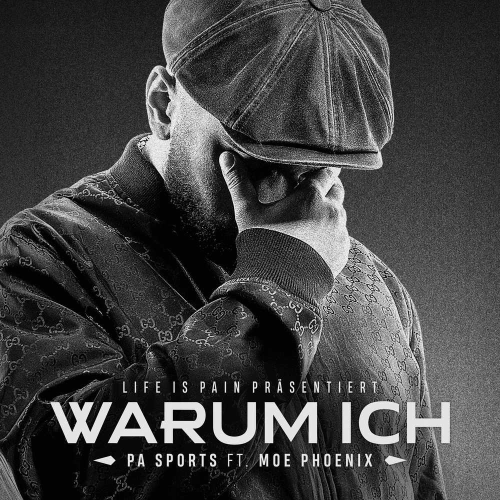 Album cover art for "Warum ich" by PA Sports & Moe Phoenix