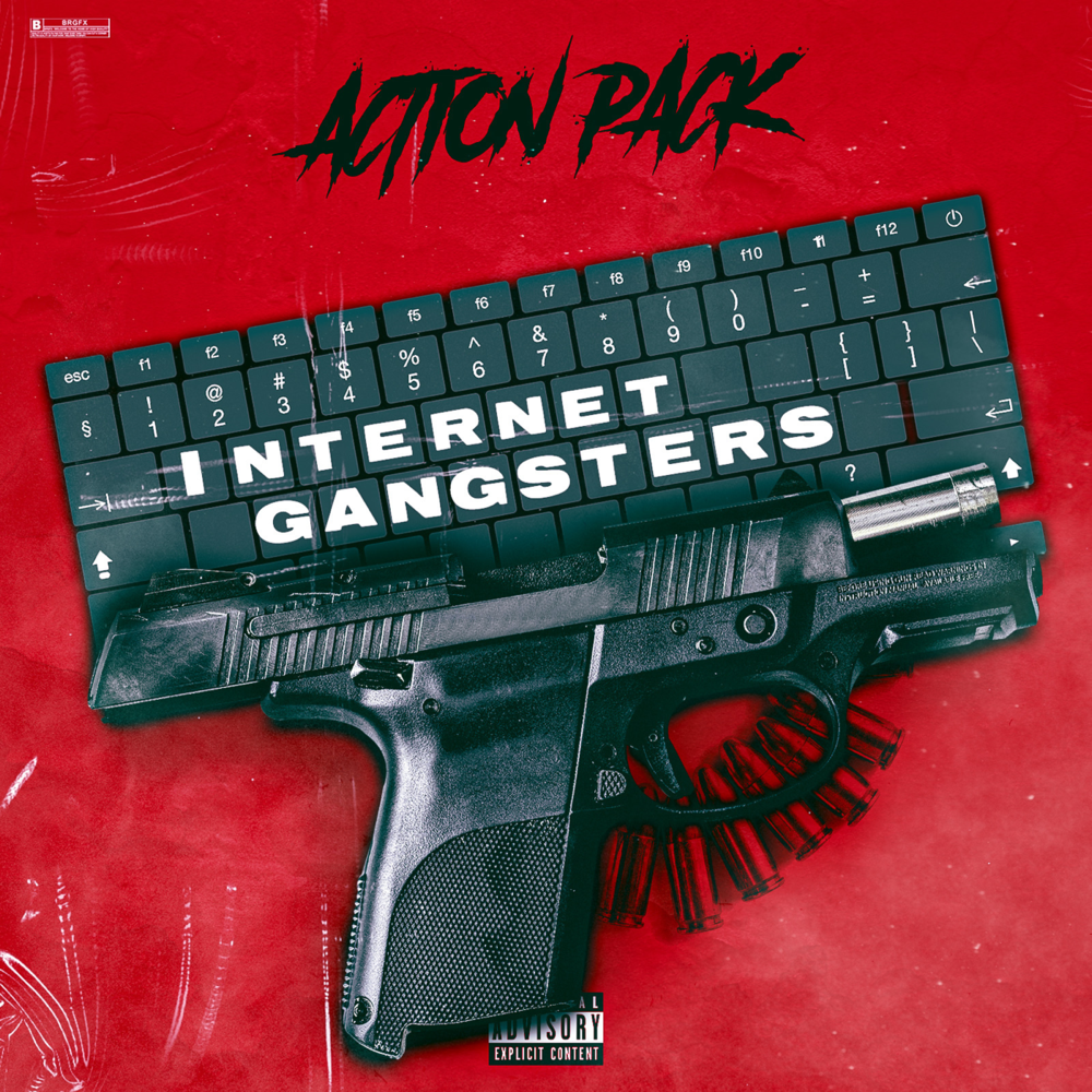 Album cover art for "Internet Gangstas" by Action Pack