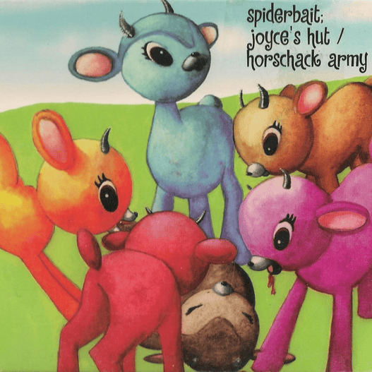 Album cover art for "Joyce’s Hut" by Spiderbait