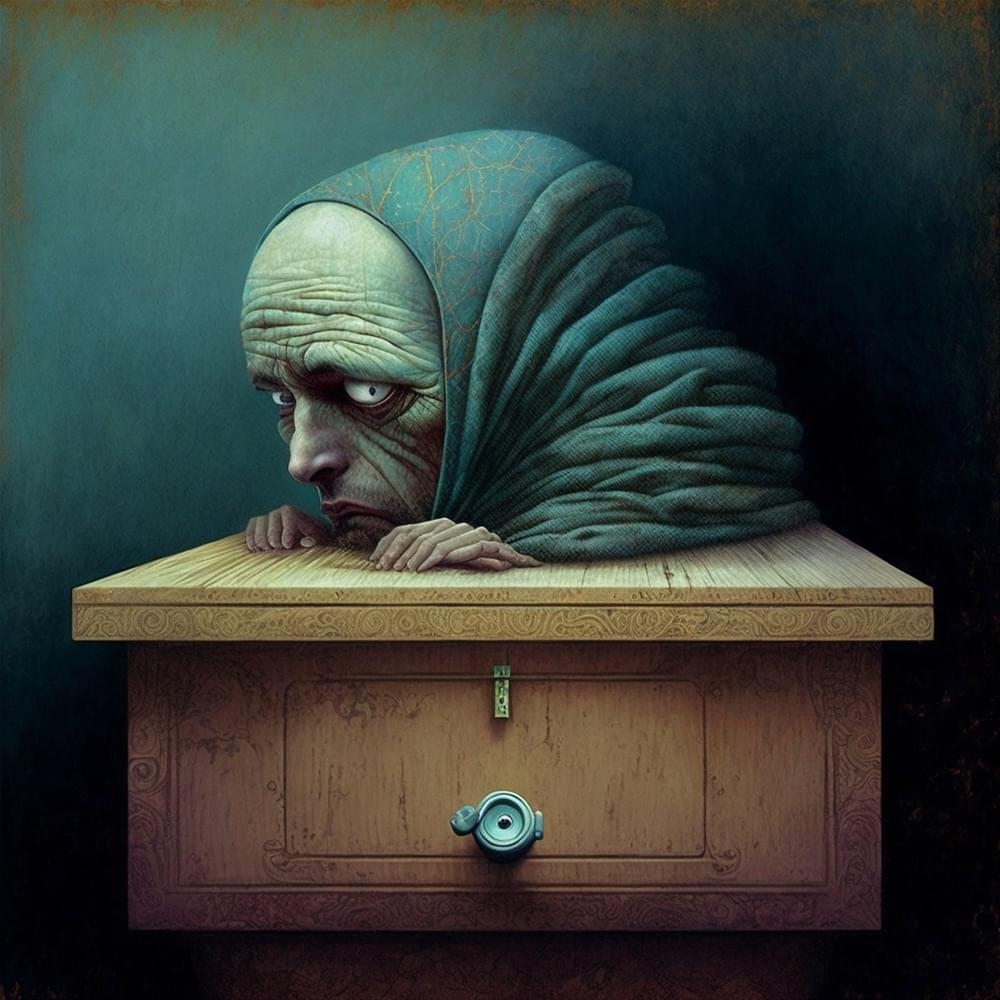 Album cover art for "szuflady" by Deys