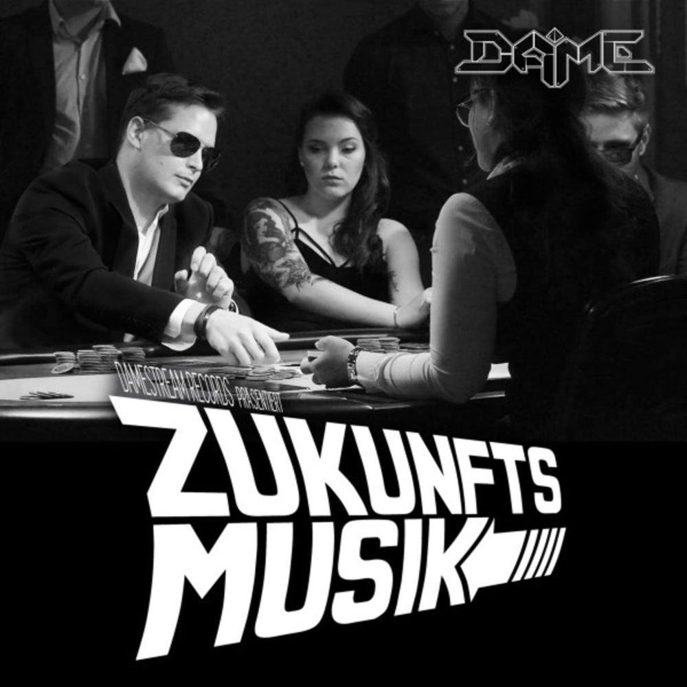 Album cover art for "Zukunftsmusik" by Dame