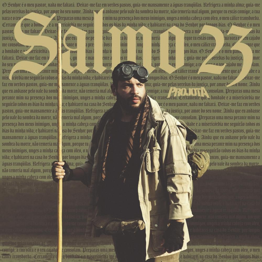 Album cover art for "Salmo 23" by Projota