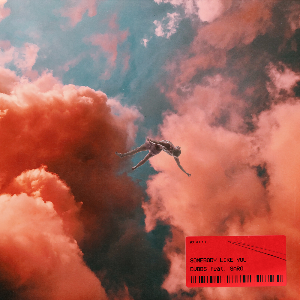 Album cover art for "Somebody Like You" by DVBBS & Saro