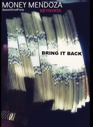 Album cover art for "Bring It Back" by SpaceGhostPurrp & Key Nyata