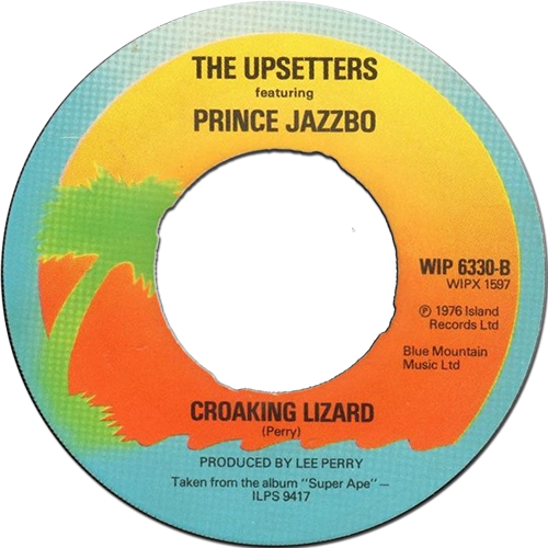 Album cover art for "Croaking Lizard" by The Upsetters