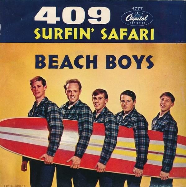 Album cover art for "409" by The Beach Boys