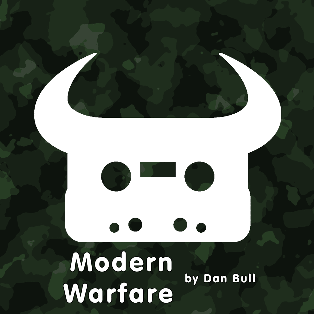 Album cover art for "Modern Warfare" by Dan Bull