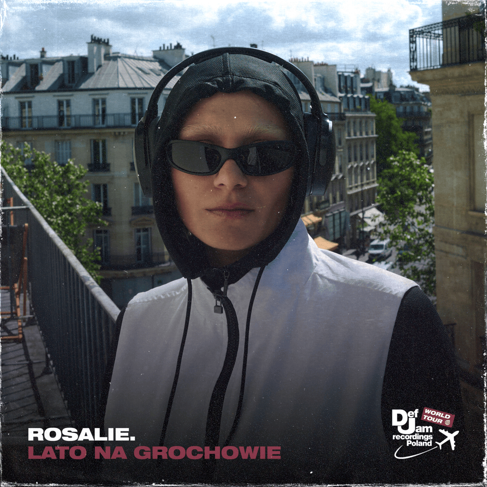 Album cover art for "Lato na Grochowie" by Rosalie.