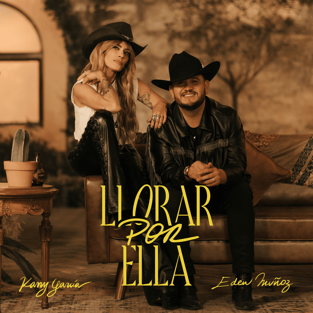 Album cover art for "Llorar Por Ella" by Kany García