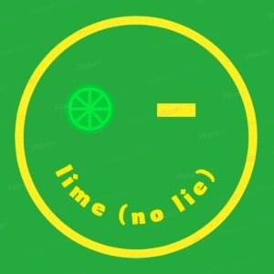 Album cover art for "lime (no lie)" by ghostholding