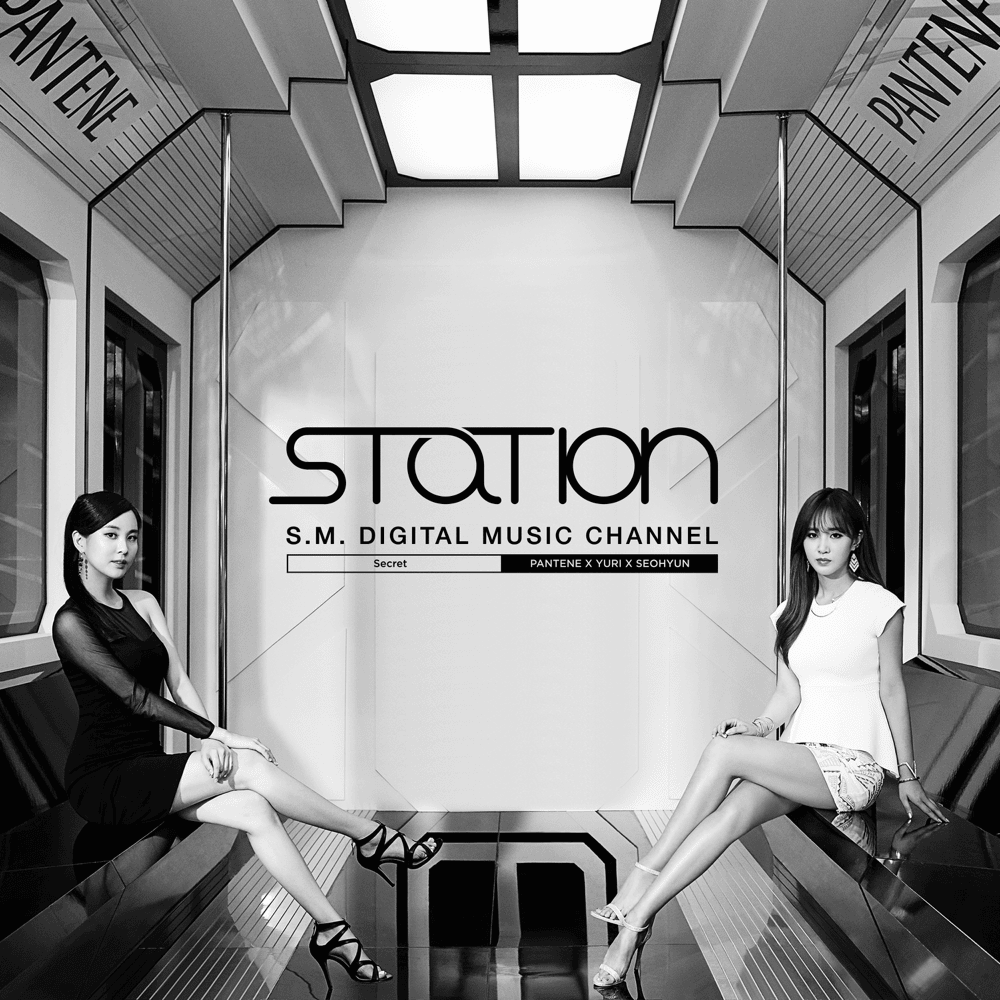Album cover art for "Secret" by YURI (Girls’ Generation)