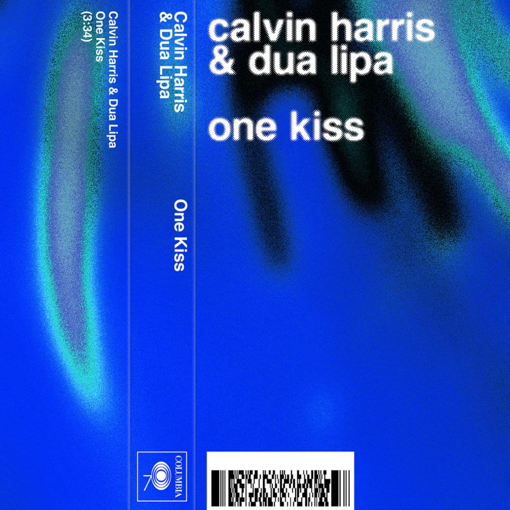 Album cover art for "Calvin Harris & Dua Lipa - One Kiss (Tradução em Português)" by Genius Brasil Traduções