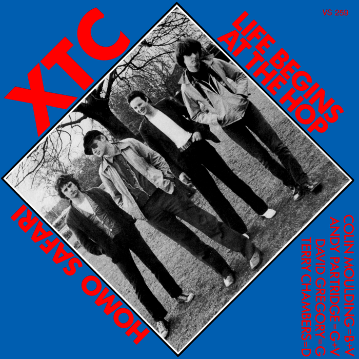 Album cover art for "Life Begins at the Hop" by XTC