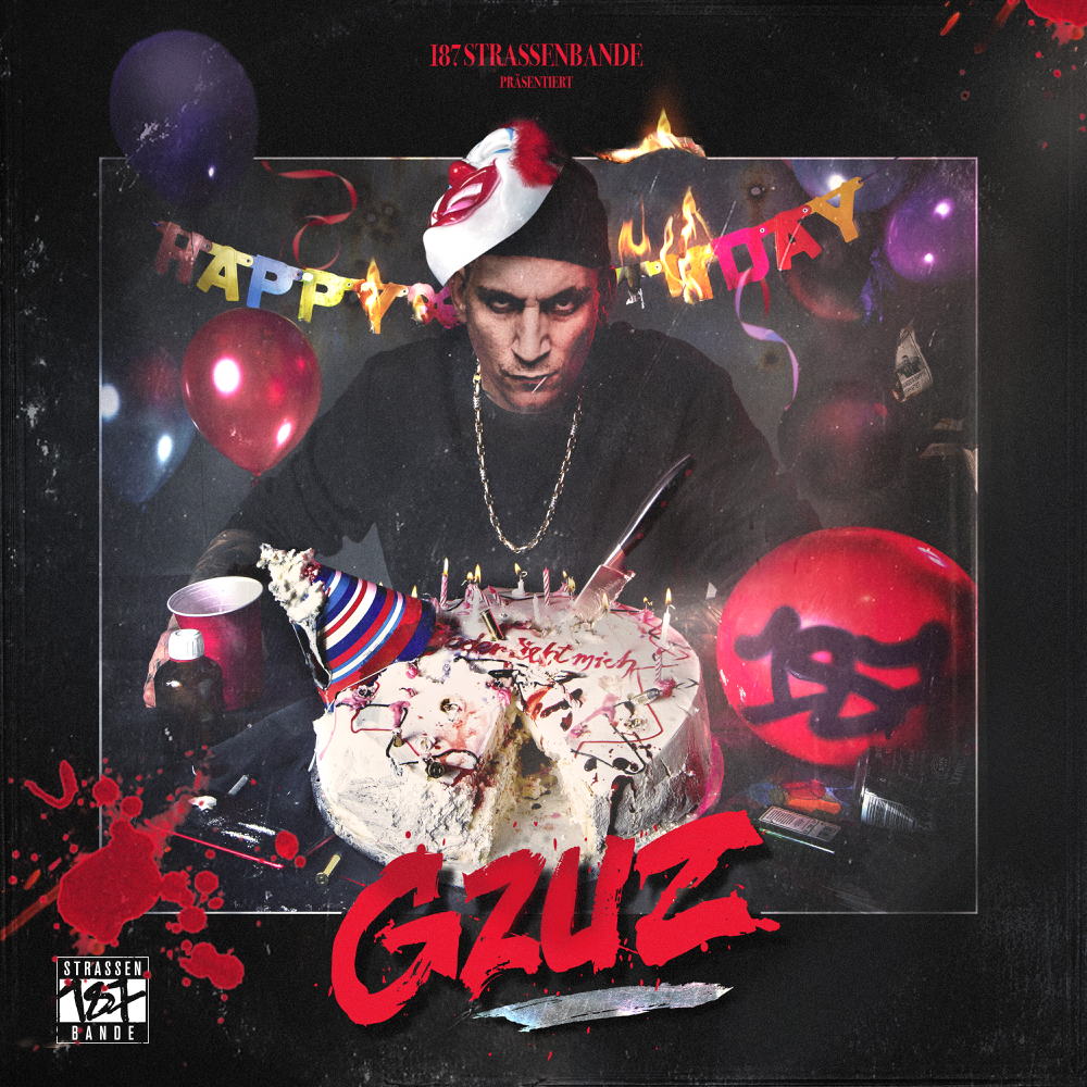 Album cover art for "Was ist jetzt" by Gzuz
