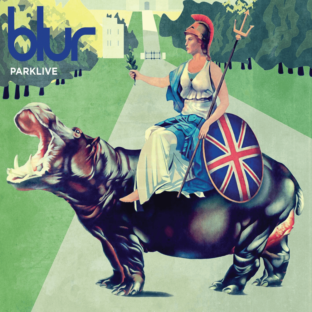 Album cover art for "Tracy Jacks (Live in Hyde Park)" by Blur