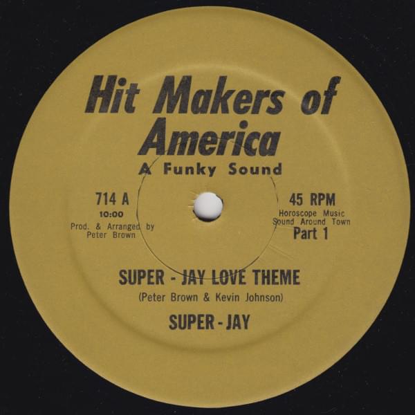 Album cover art for "Super-Jay Love Theme" by Super Jay