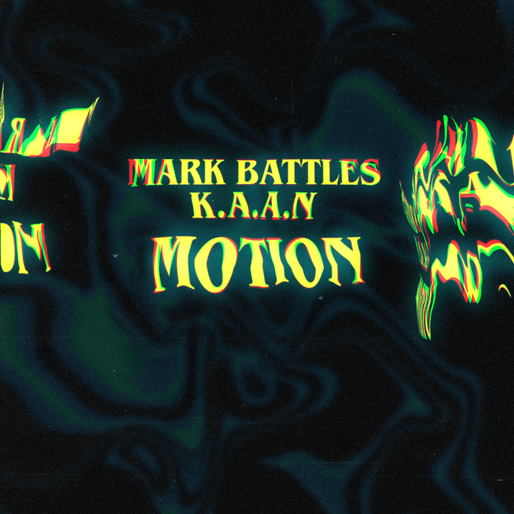 Album cover art for "Motion" by Mark Battles & K.A.A.N.